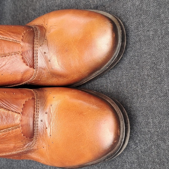 MIZ Mooz New York Jonnie ankle boots Brown Leather Women's size US7/ EU37 - Picture 5 of 14